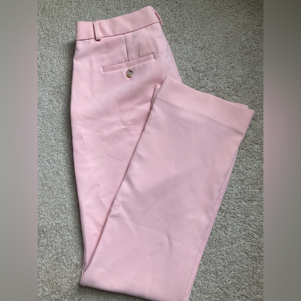 Banana Republic Pink Logan Bootcut Straight Pant